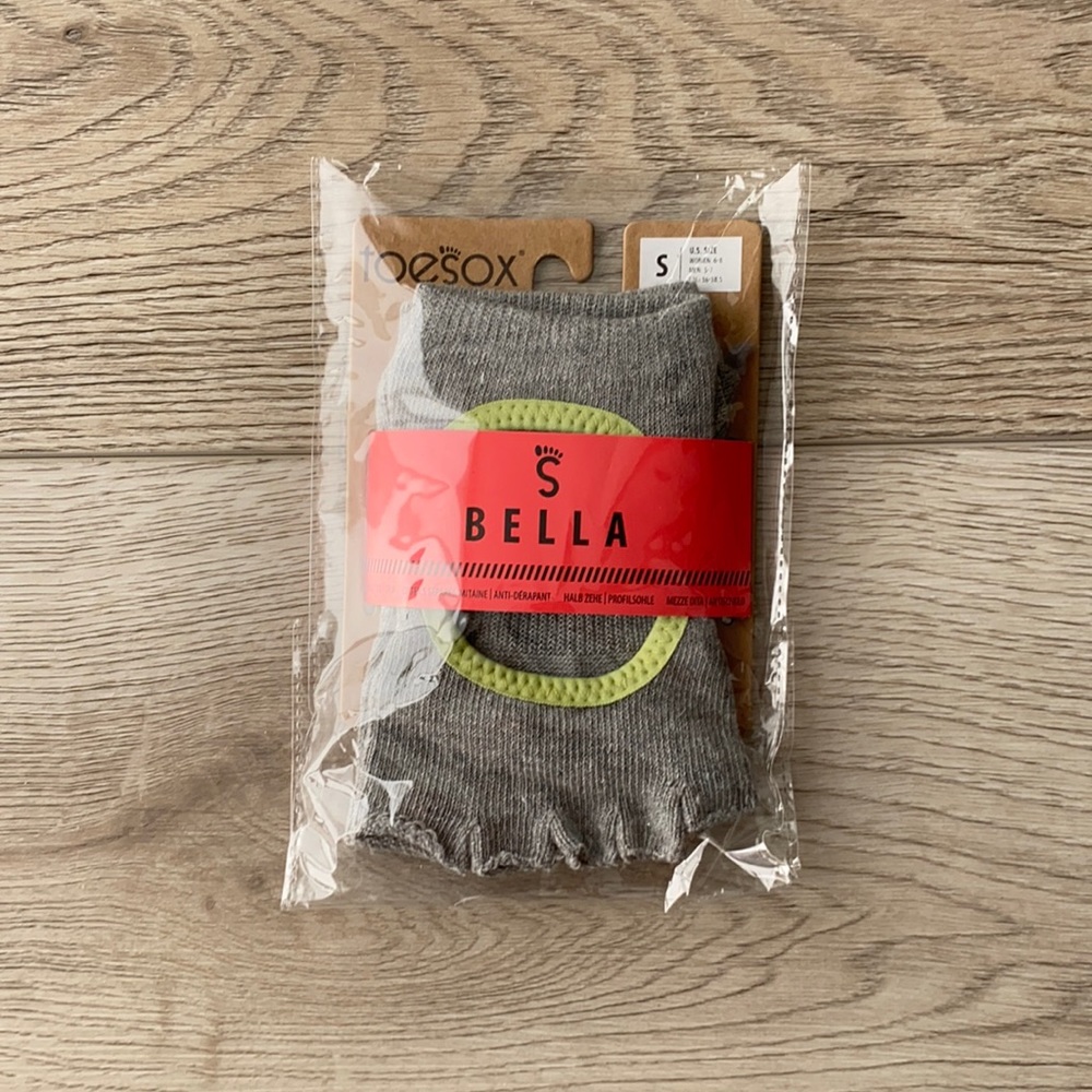 NWT - Toesox Half Toe Bella Socks - S